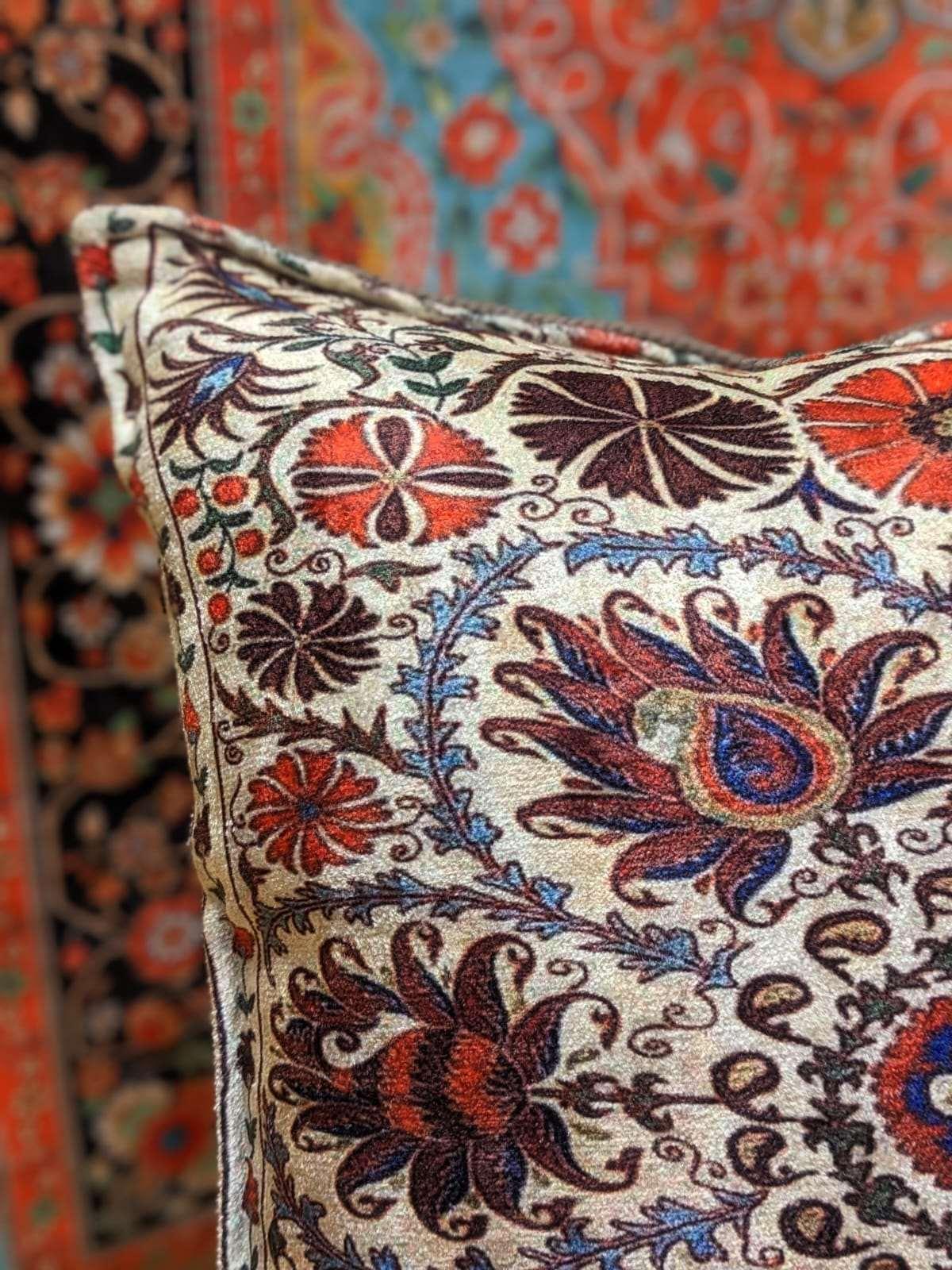 Turkish Silk Cushion - Skin - QUMAS