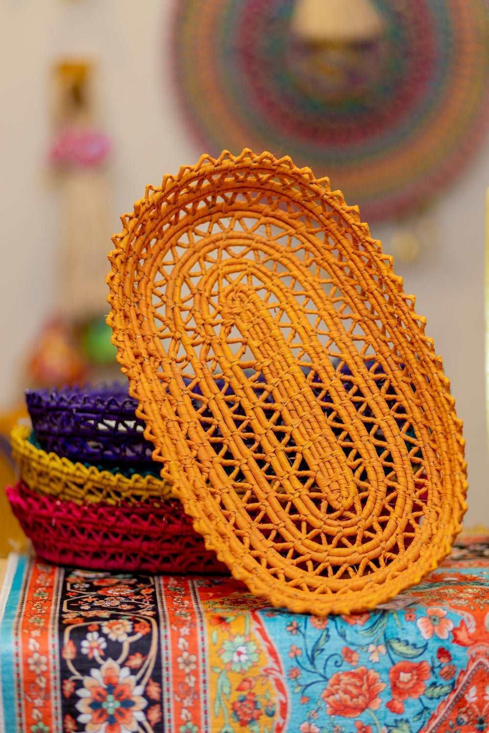 Handmade Baskets - Oval - QUMAS