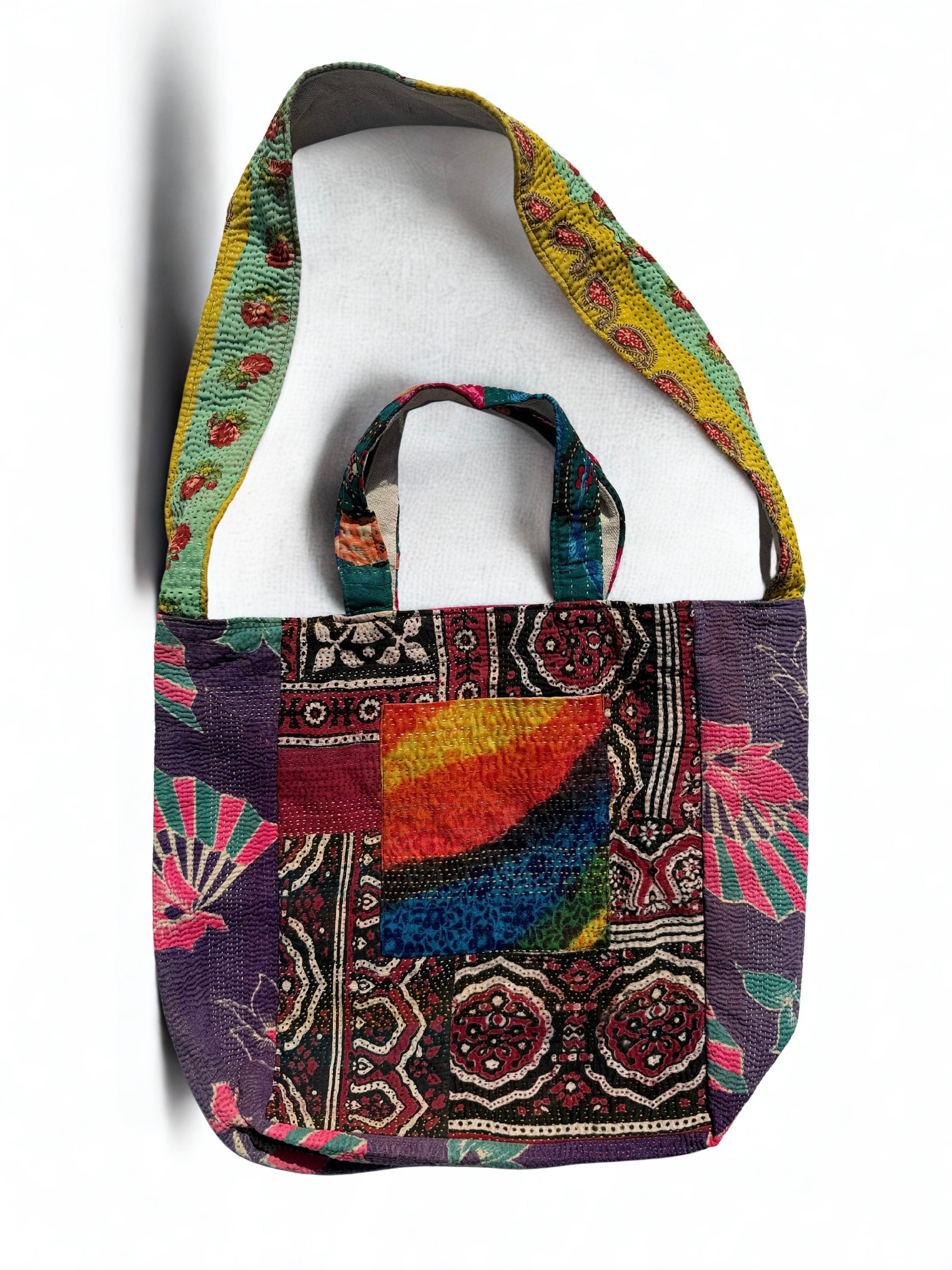 Sindhi Ralli Handmade Bag – Vintage Kantha